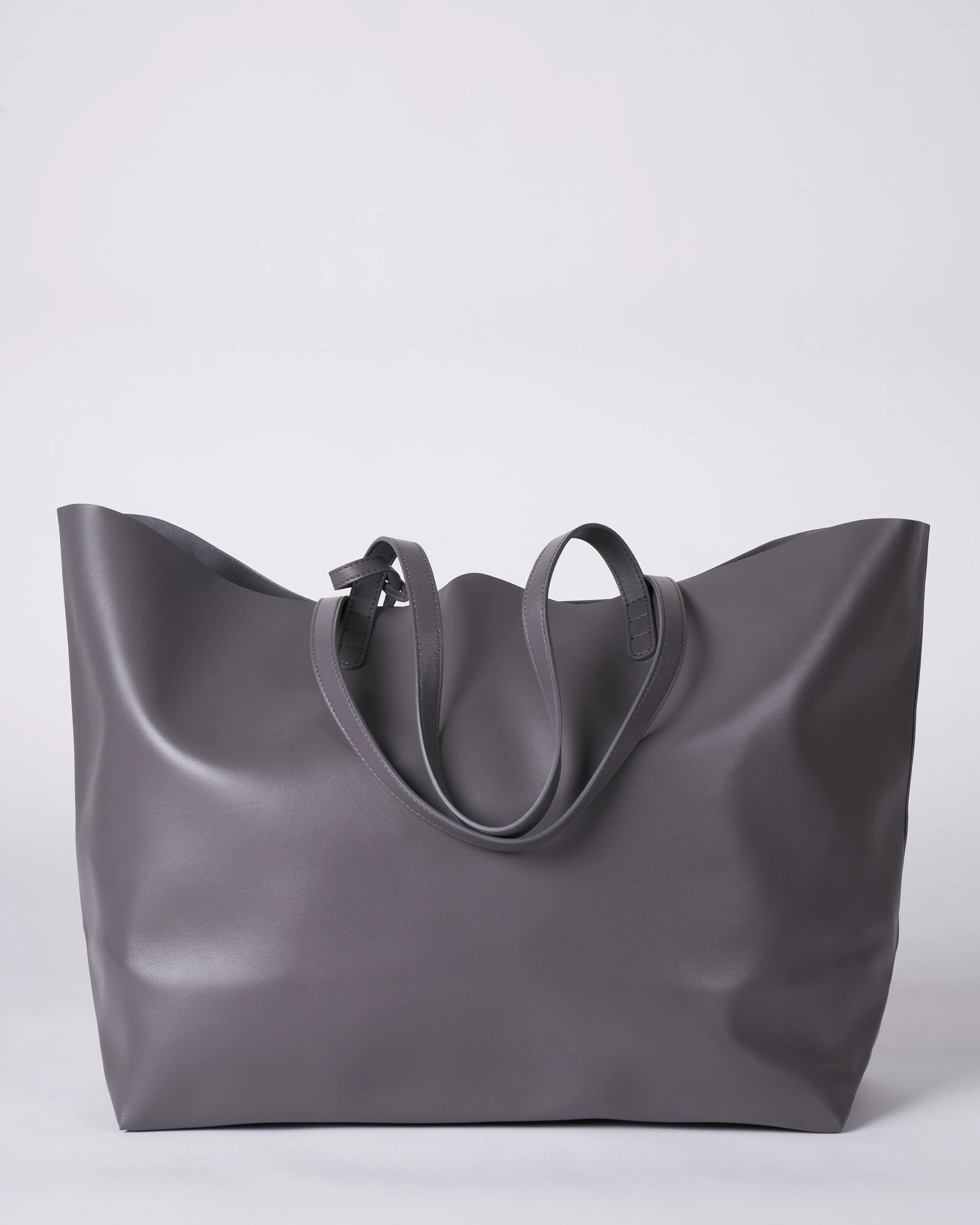 oversized tote - slate