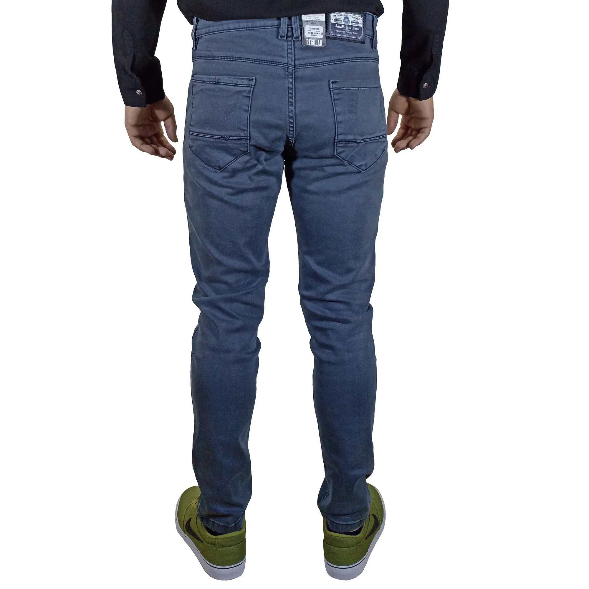 Pantalón Jean Jaco Sebastian Para Hombre - Gris