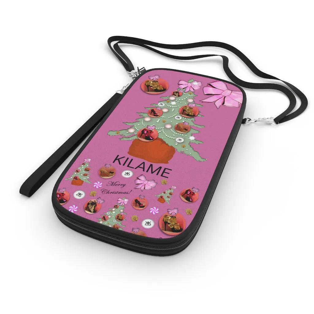 Passport Wallet 'Pink Christmas'
