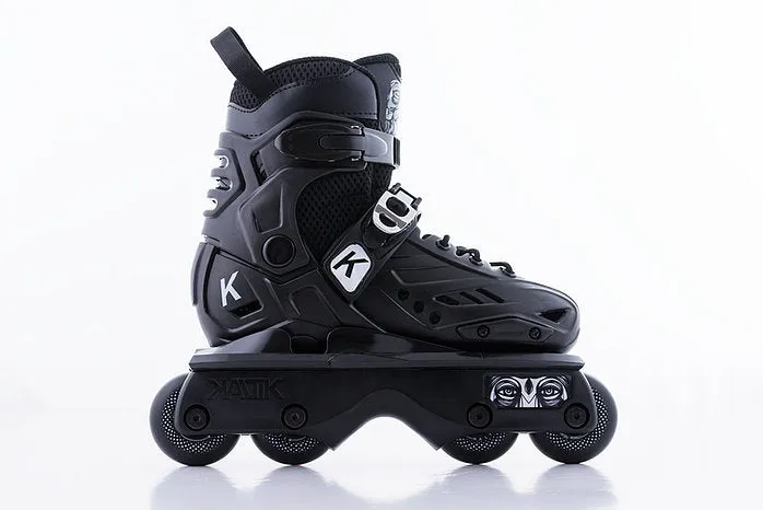 Patin enfant agressif Kaltik K Skate Ninja - Noir