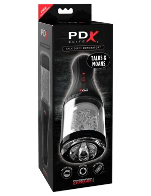 Pdx Elite Talk Naughty Rotobator