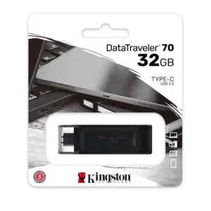 PENDRIVE 32GB TIPO-C 3.2 TRAVELER 70 KINGSTON