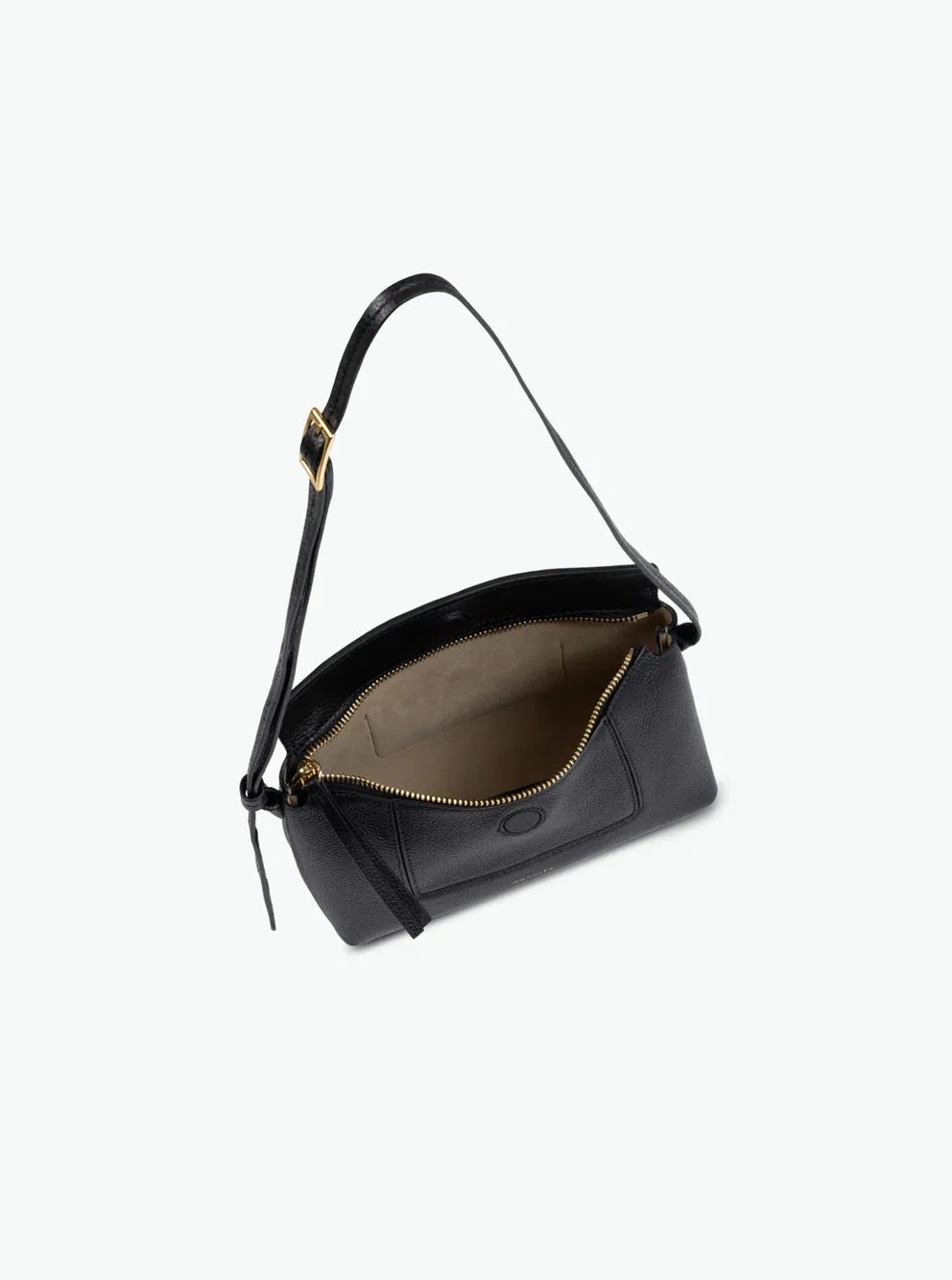 Penelope Slouch Mini Bag - Black Crust