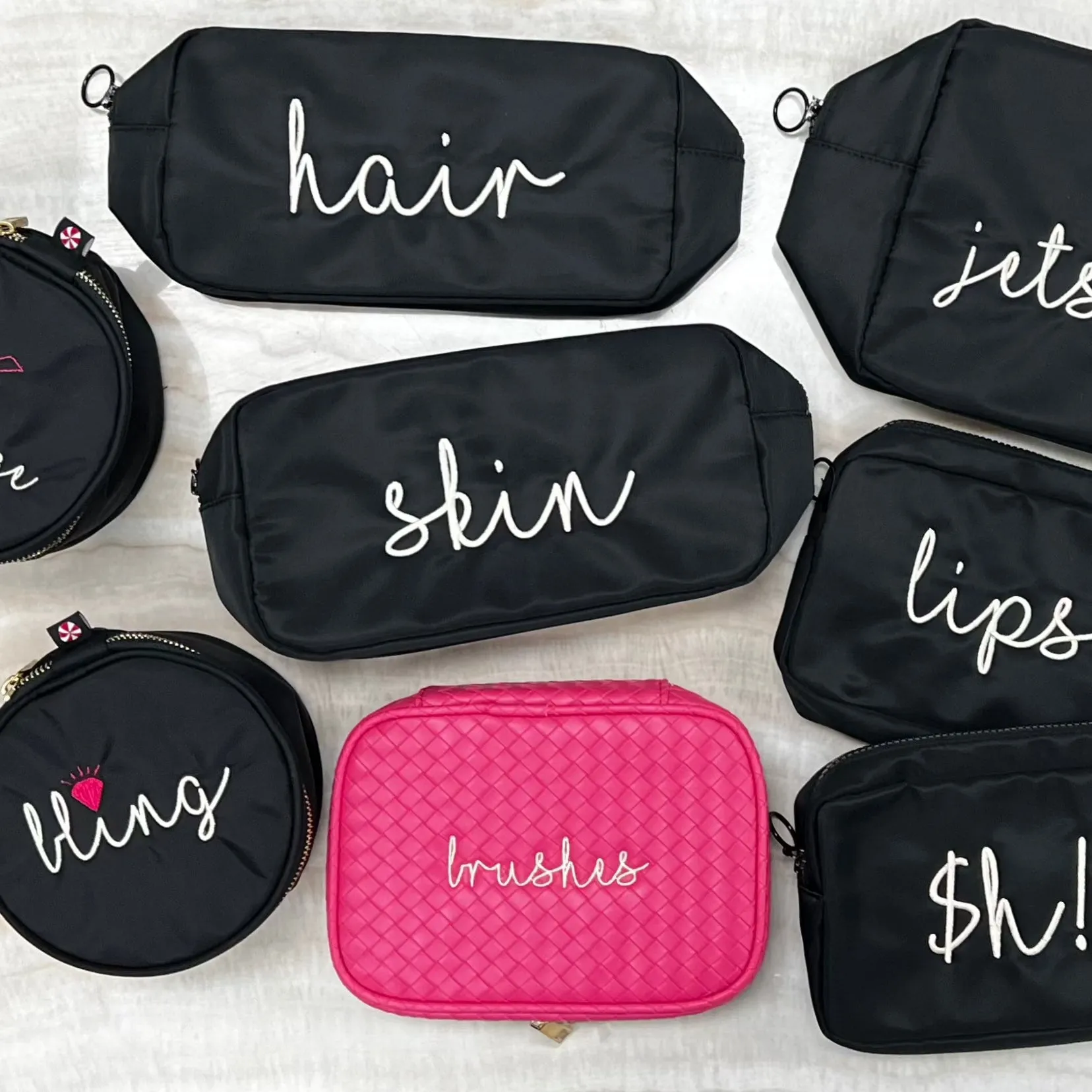 Personalized Luxe Zip Around