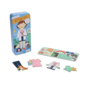 Petit Collage - Magnetic Play Set - At the Vet