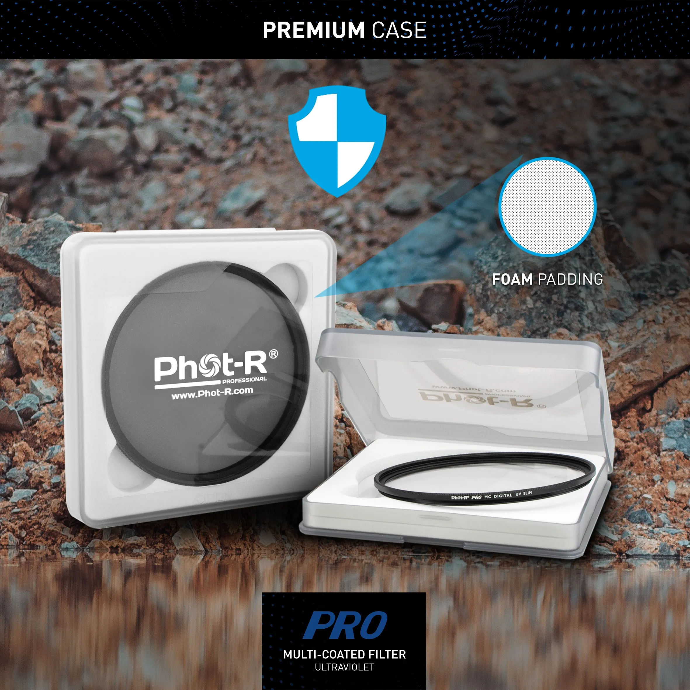 Phot-R 77mm Slim Ultraviolet Filter