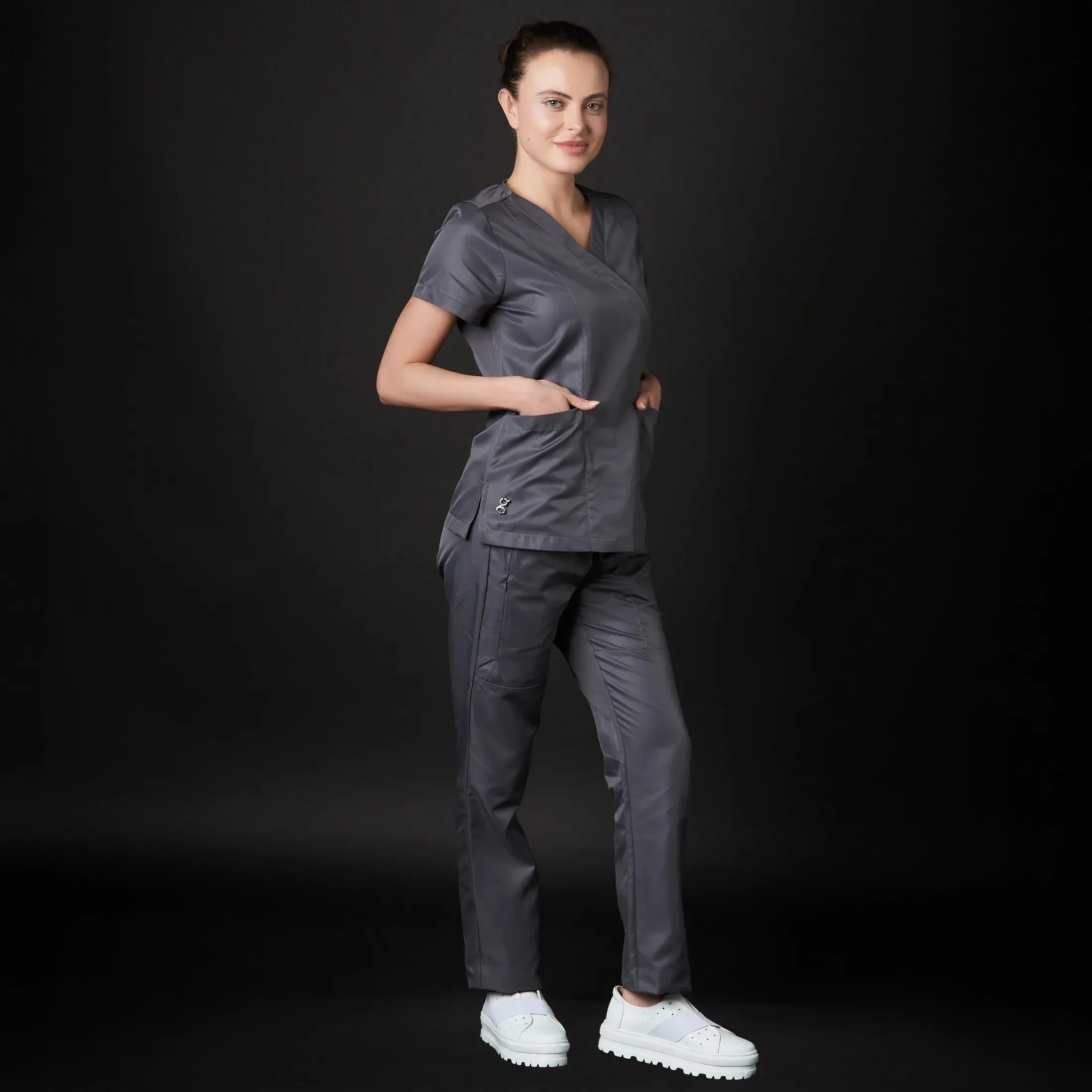 Pijama Quirúrgica de Mujer Charles Antibacterial