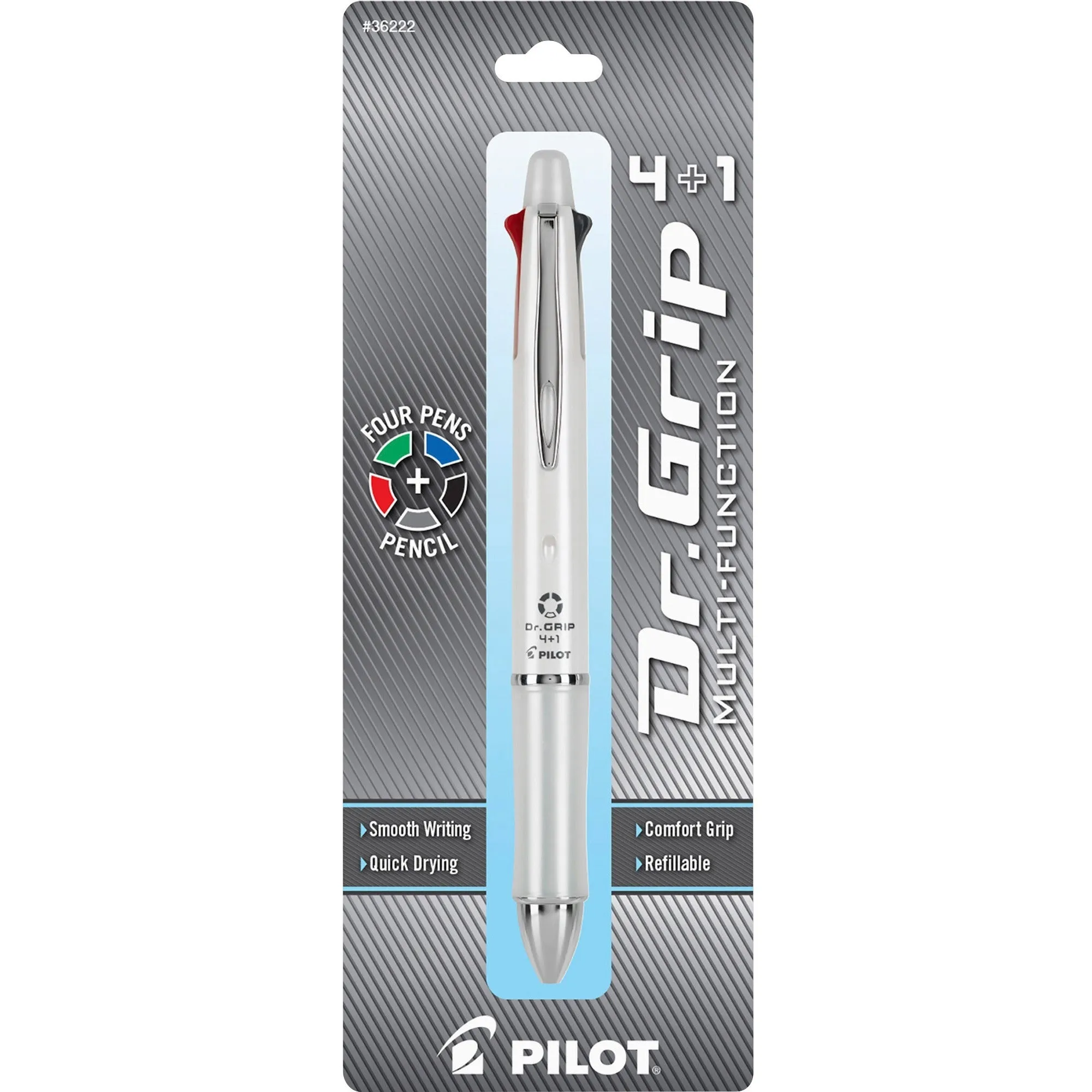 Pilot Dr. Grip Multi 4Plus1 Retractable Pen/Pencil