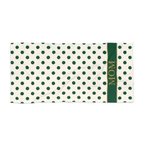Polka Dot Beach Towel (Customization Available)