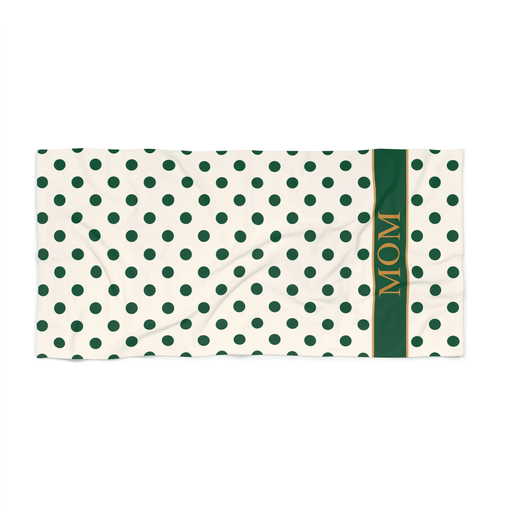 Polka Dot Beach Towel (Customization Available)