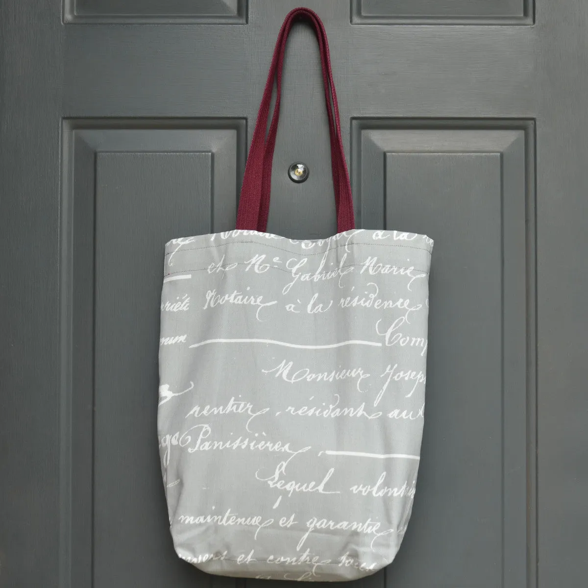 Polo Bag French Script Haze
