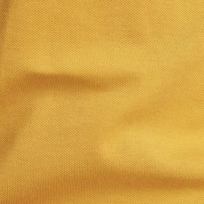 Polo Dunda Slim Stripe Yellow