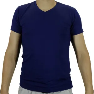 Polo Moda Lycrado Para Hombre - Azul