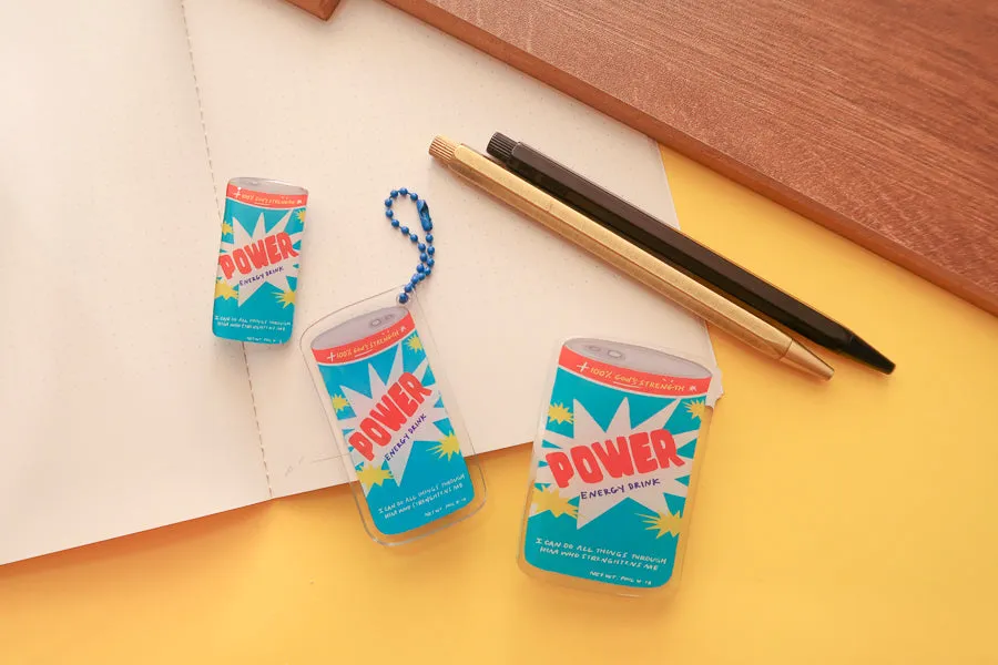 Power Energy Drink {Acrylic Keychain}