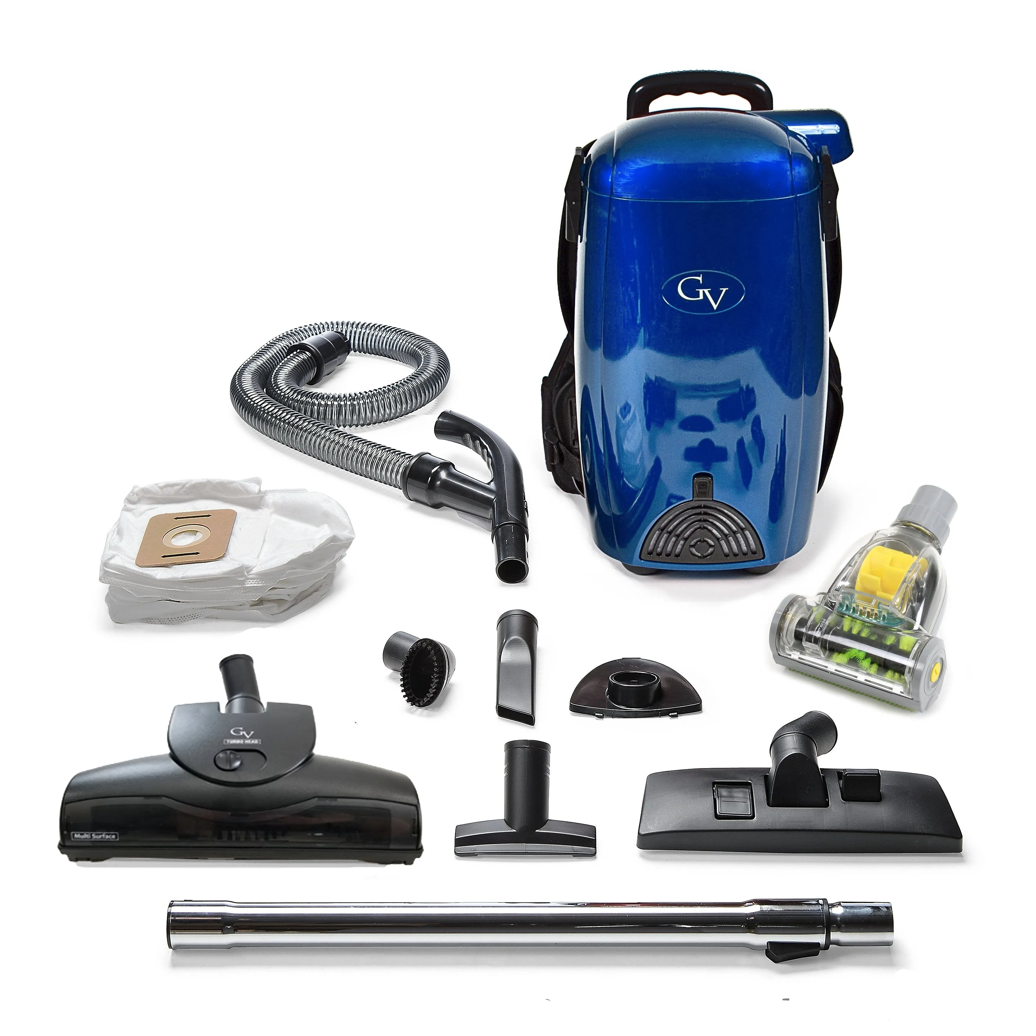 Powerful Lightweight GV 8 Quart Backpack Vacuum w/ 2 YR Warranty
