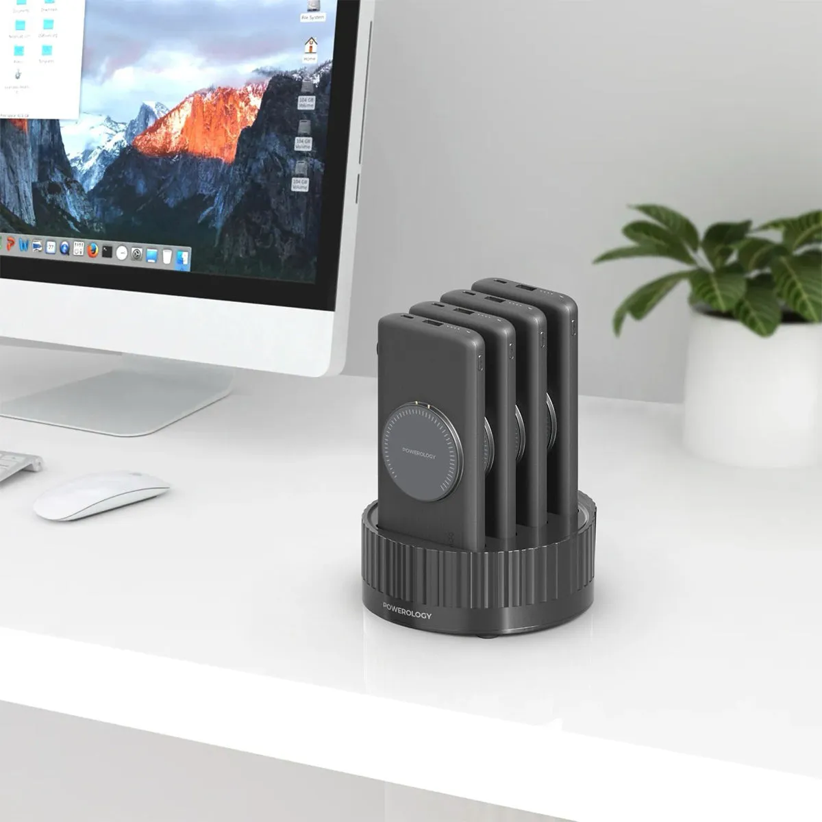 Powerology 4 IN 1 10000mAh Powerbank Terminal