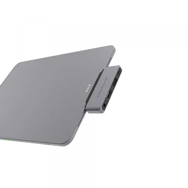 Powerology - 4 in 1 USB-C HUB