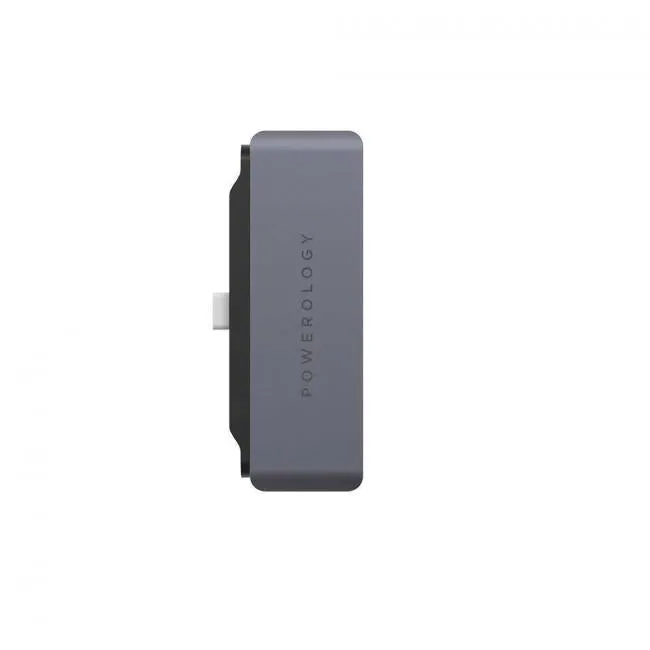 Powerology - 4 in 1 USB-C HUB