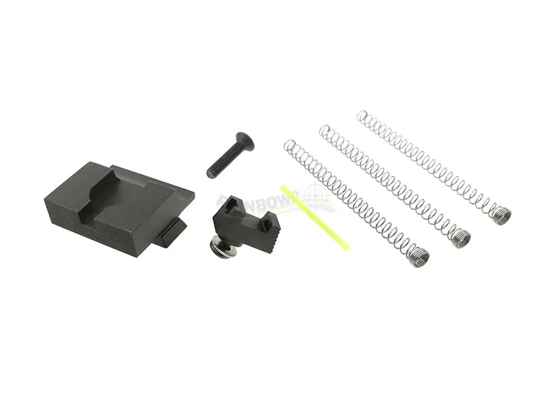 Pro Arms TTI G19 Aluminium Slide & Barrel Set For Umarex (VFC) G19 GBB Pistol (Black)