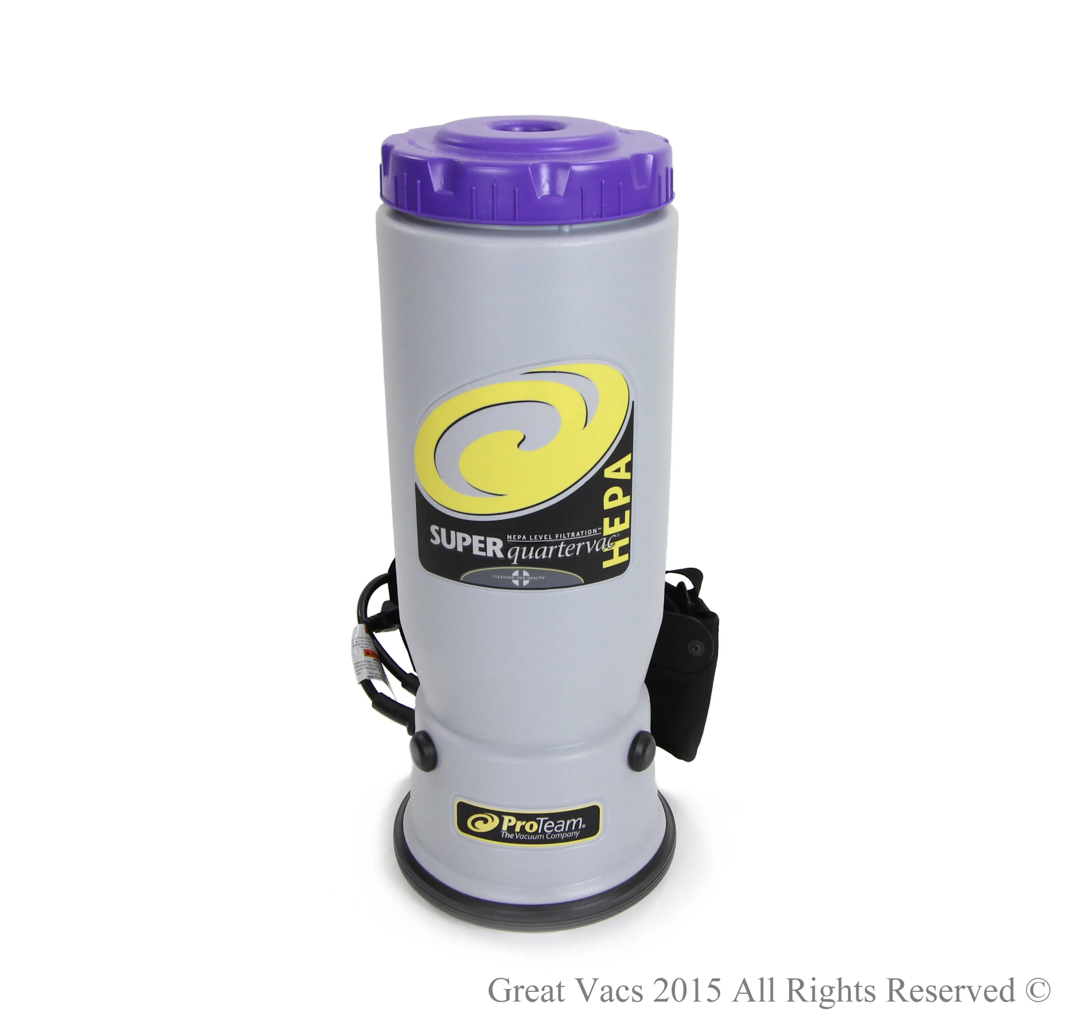 Proteam Super QuarterVac Commercial Backpack Vacuum with Pro Blade Kit