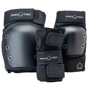 PROTEC STREET JR 3PK OPEN BACK - BLACK