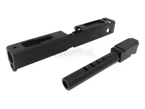 Prowin PGC Aluminum Slide & Outer Barrel Set for Marui G18C GBB