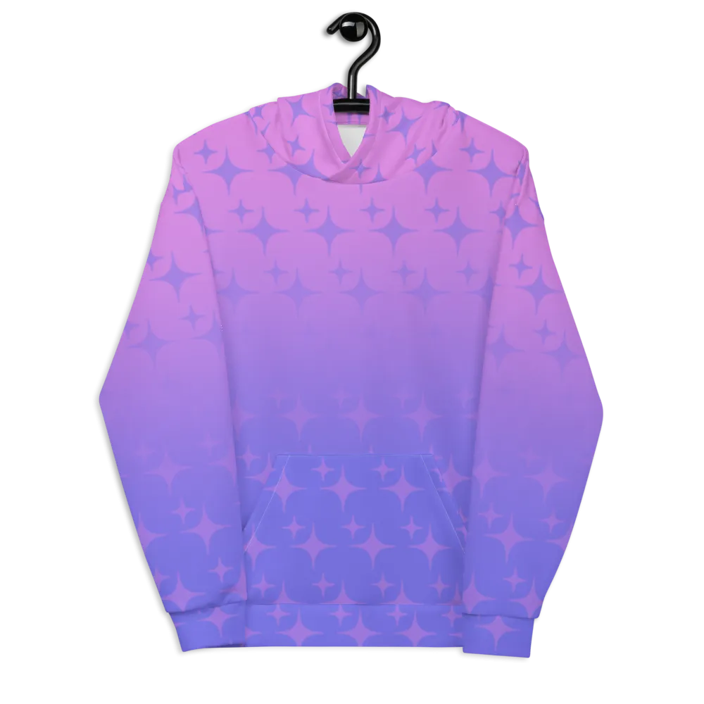 Purple Ghost Sparkle Hoodie (Adult XS-3XL)