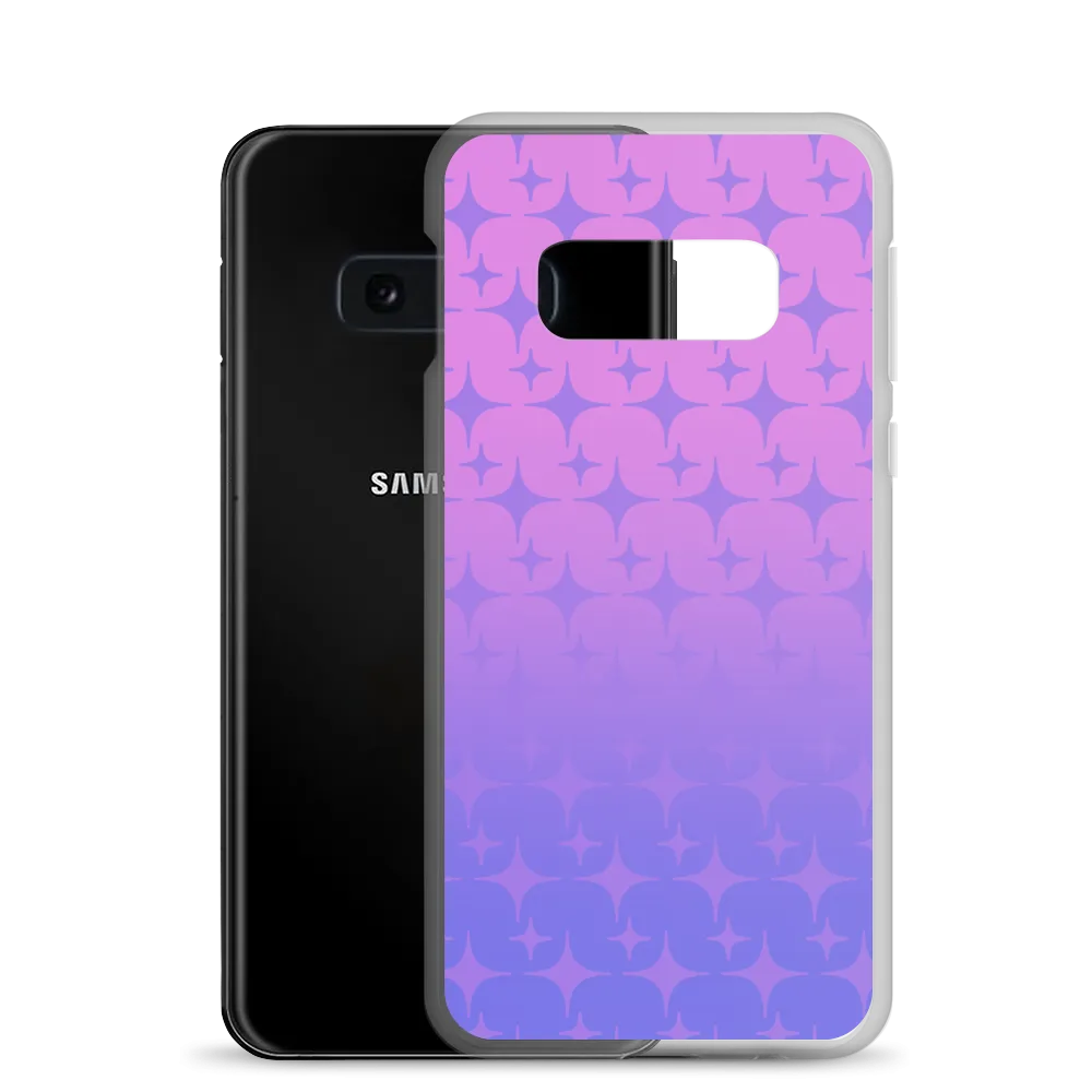 Purple Ghost Sparkle Phone Case (Samsung Galaxy S7/S7 Edge/S8/S8 /S9/S9 /S10/S10 /S10e/S20/S20 Plus/S20 Ultra)