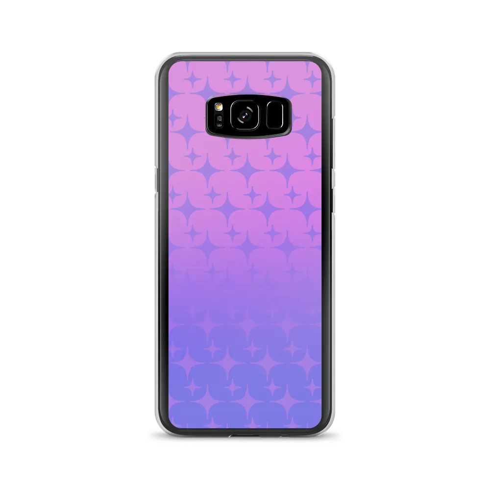 Purple Ghost Sparkle Phone Case (Samsung Galaxy S7/S7 Edge/S8/S8 /S9/S9 /S10/S10 /S10e/S20/S20 Plus/S20 Ultra)