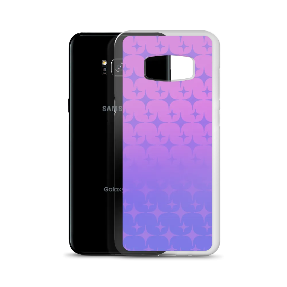 Purple Ghost Sparkle Phone Case (Samsung Galaxy S7/S7 Edge/S8/S8 /S9/S9 /S10/S10 /S10e/S20/S20 Plus/S20 Ultra)