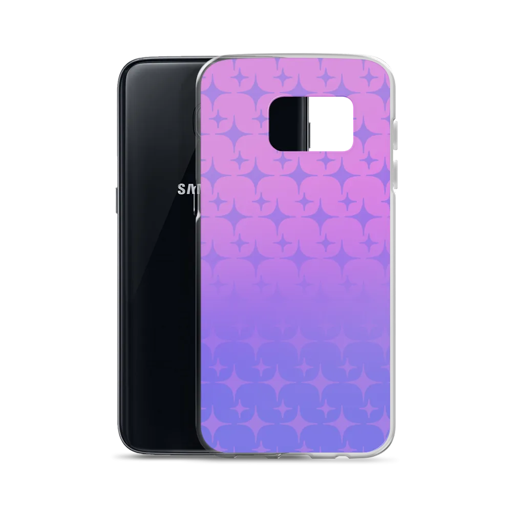 Purple Ghost Sparkle Phone Case (Samsung Galaxy S7/S7 Edge/S8/S8 /S9/S9 /S10/S10 /S10e/S20/S20 Plus/S20 Ultra)