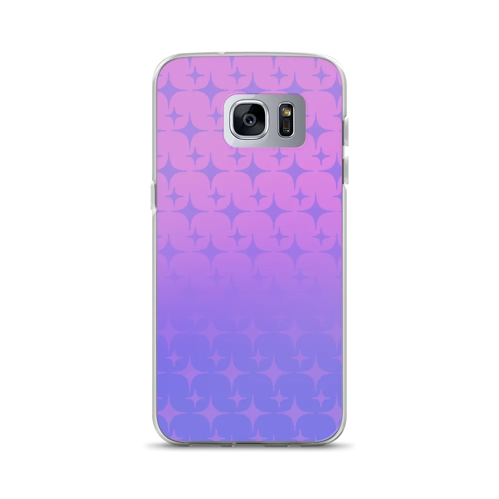 Purple Ghost Sparkle Phone Case (Samsung Galaxy S7/S7 Edge/S8/S8 /S9/S9 /S10/S10 /S10e/S20/S20 Plus/S20 Ultra)