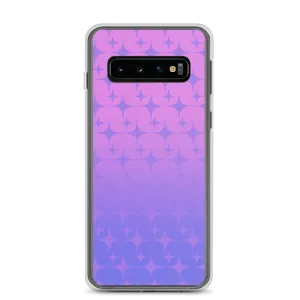 Purple Ghost Sparkle Phone Case (Samsung Galaxy S7/S7 Edge/S8/S8 /S9/S9 /S10/S10 /S10e/S20/S20 Plus/S20 Ultra)