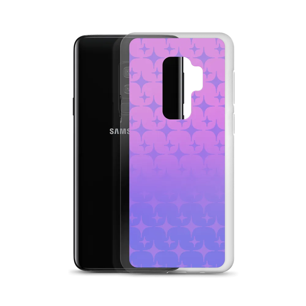 Purple Ghost Sparkle Phone Case (Samsung Galaxy S7/S7 Edge/S8/S8 /S9/S9 /S10/S10 /S10e/S20/S20 Plus/S20 Ultra)