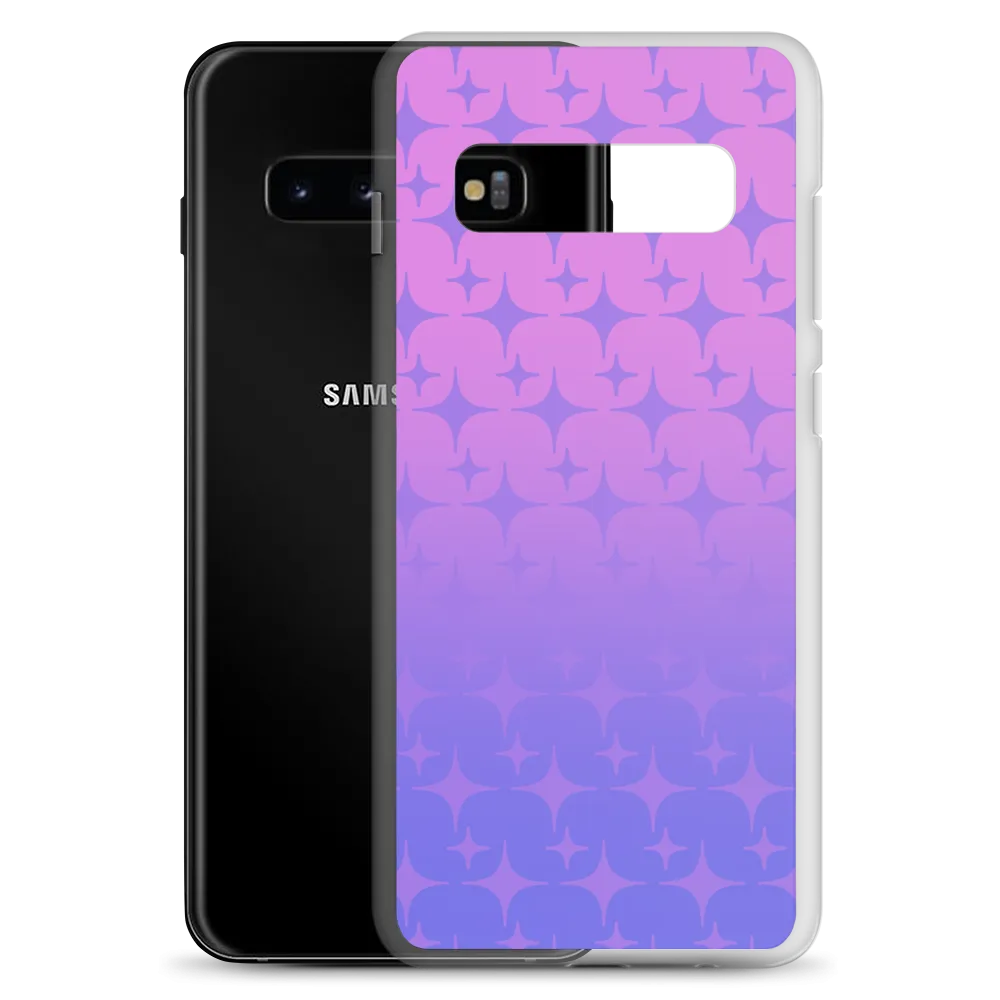 Purple Ghost Sparkle Phone Case (Samsung Galaxy S7/S7 Edge/S8/S8 /S9/S9 /S10/S10 /S10e/S20/S20 Plus/S20 Ultra)