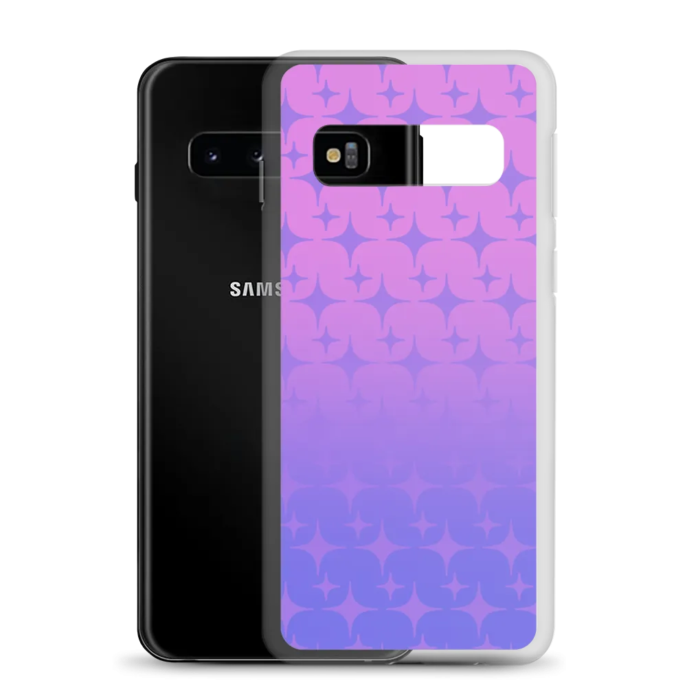 Purple Ghost Sparkle Phone Case (Samsung Galaxy S7/S7 Edge/S8/S8 /S9/S9 /S10/S10 /S10e/S20/S20 Plus/S20 Ultra)