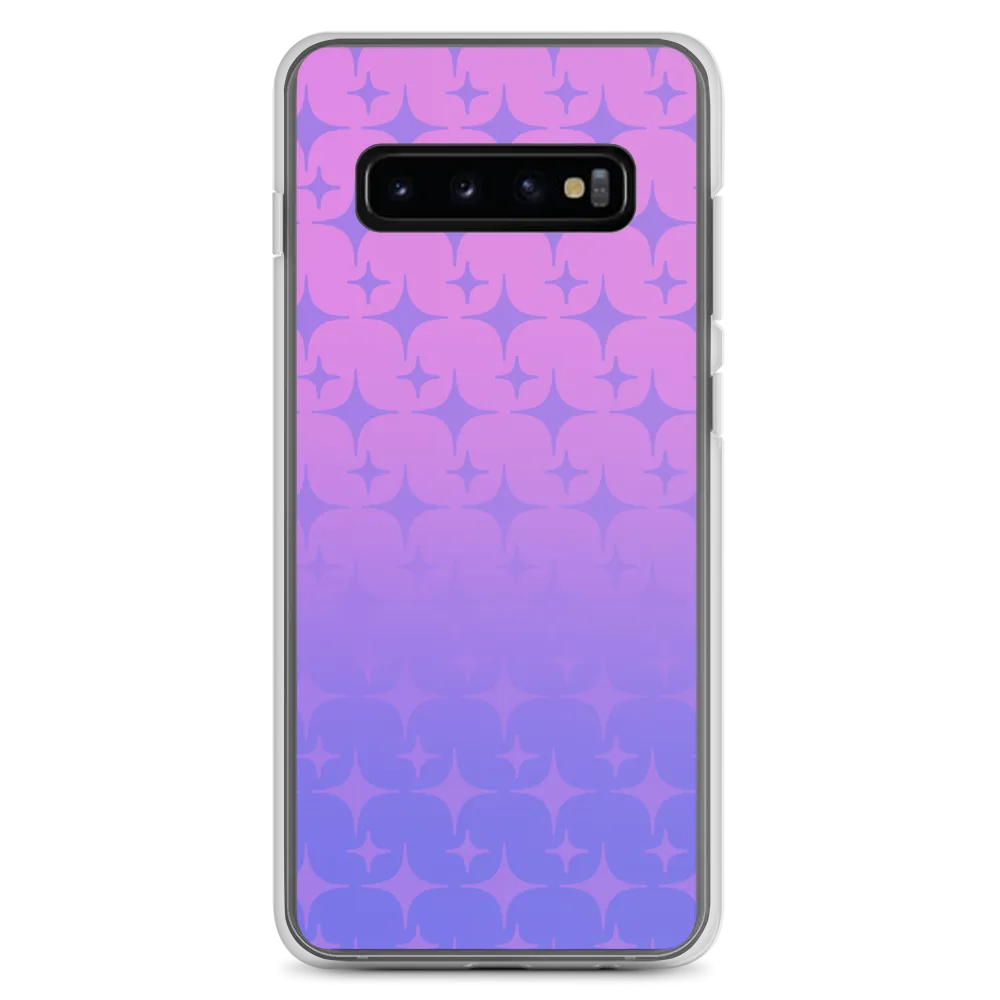 Purple Ghost Sparkle Phone Case (Samsung Galaxy S7/S7 Edge/S8/S8 /S9/S9 /S10/S10 /S10e/S20/S20 Plus/S20 Ultra)
