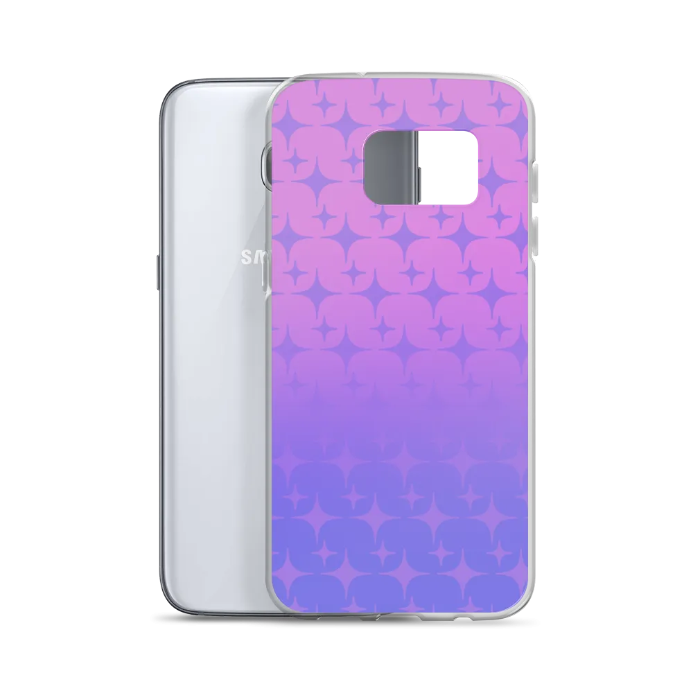 Purple Ghost Sparkle Phone Case (Samsung Galaxy S7/S7 Edge/S8/S8 /S9/S9 /S10/S10 /S10e/S20/S20 Plus/S20 Ultra)