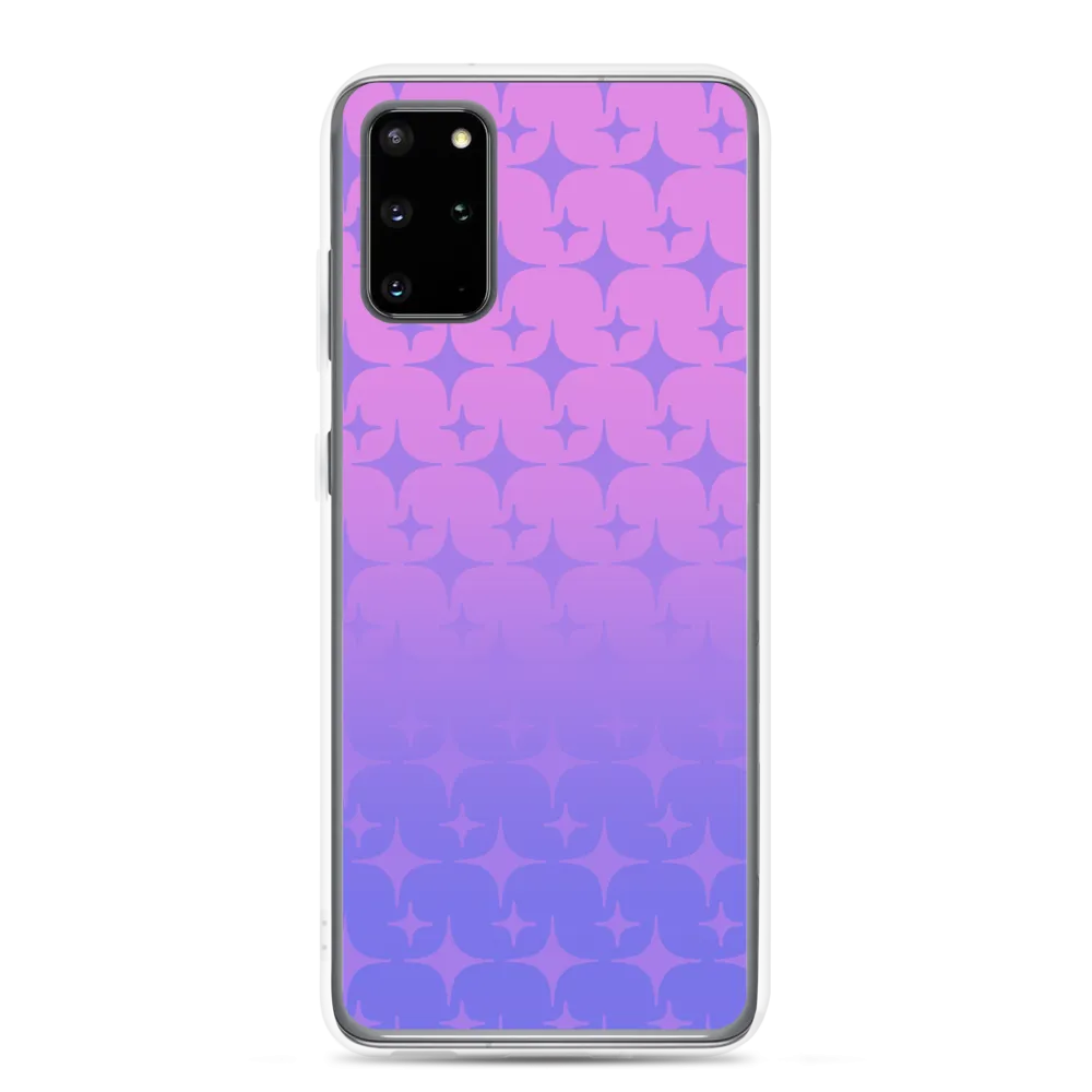 Purple Ghost Sparkle Phone Case (Samsung Galaxy S7/S7 Edge/S8/S8 /S9/S9 /S10/S10 /S10e/S20/S20 Plus/S20 Ultra)