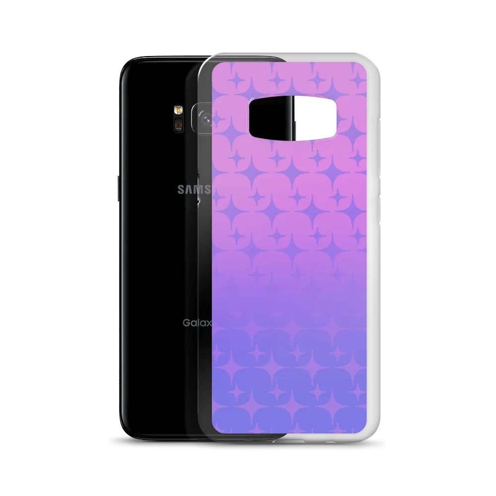 Purple Ghost Sparkle Phone Case (Samsung Galaxy S7/S7 Edge/S8/S8 /S9/S9 /S10/S10 /S10e/S20/S20 Plus/S20 Ultra)