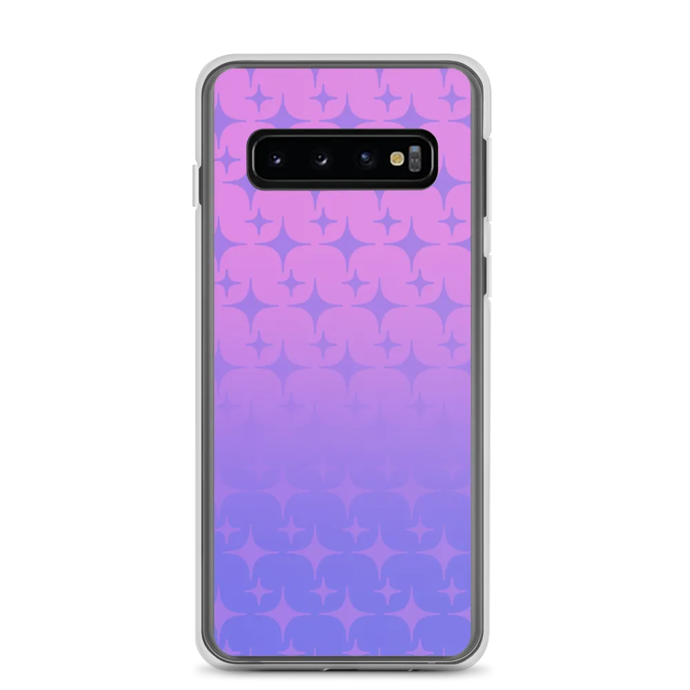 Purple Ghost Sparkle Phone Case (Samsung Galaxy S7/S7 Edge/S8/S8 /S9/S9 /S10/S10 /S10e/S20/S20 Plus/S20 Ultra)