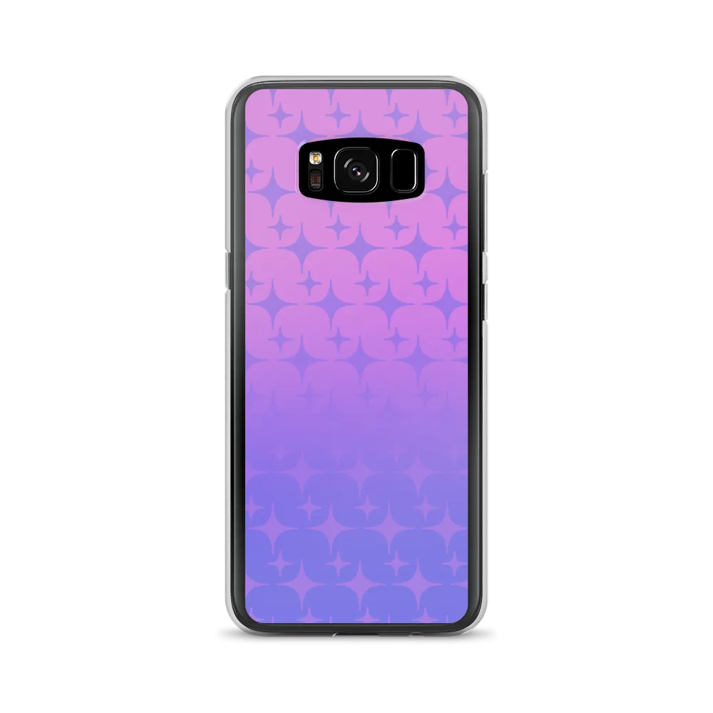 Purple Ghost Sparkle Phone Case (Samsung Galaxy S7/S7 Edge/S8/S8 /S9/S9 /S10/S10 /S10e/S20/S20 Plus/S20 Ultra)