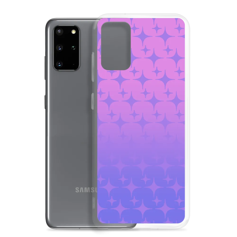 Purple Ghost Sparkle Phone Case (Samsung Galaxy S7/S7 Edge/S8/S8 /S9/S9 /S10/S10 /S10e/S20/S20 Plus/S20 Ultra)