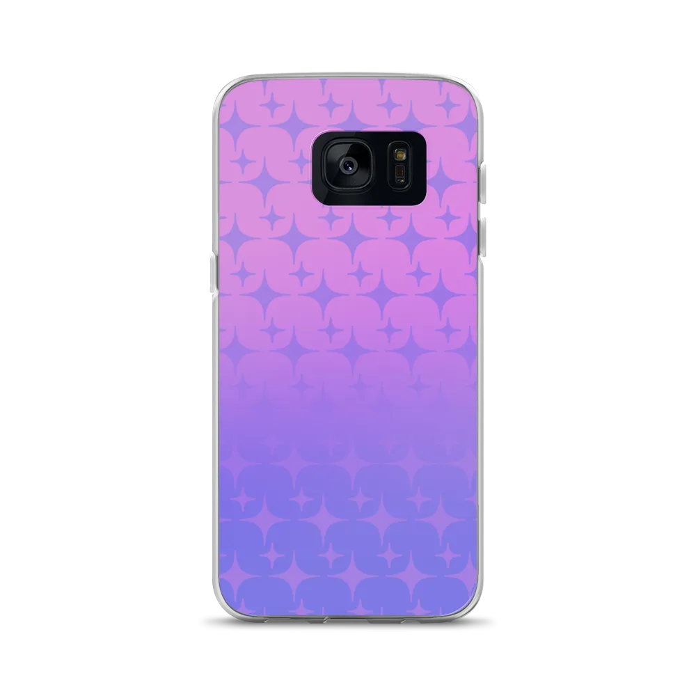 Purple Ghost Sparkle Phone Case (Samsung Galaxy S7/S7 Edge/S8/S8 /S9/S9 /S10/S10 /S10e/S20/S20 Plus/S20 Ultra)