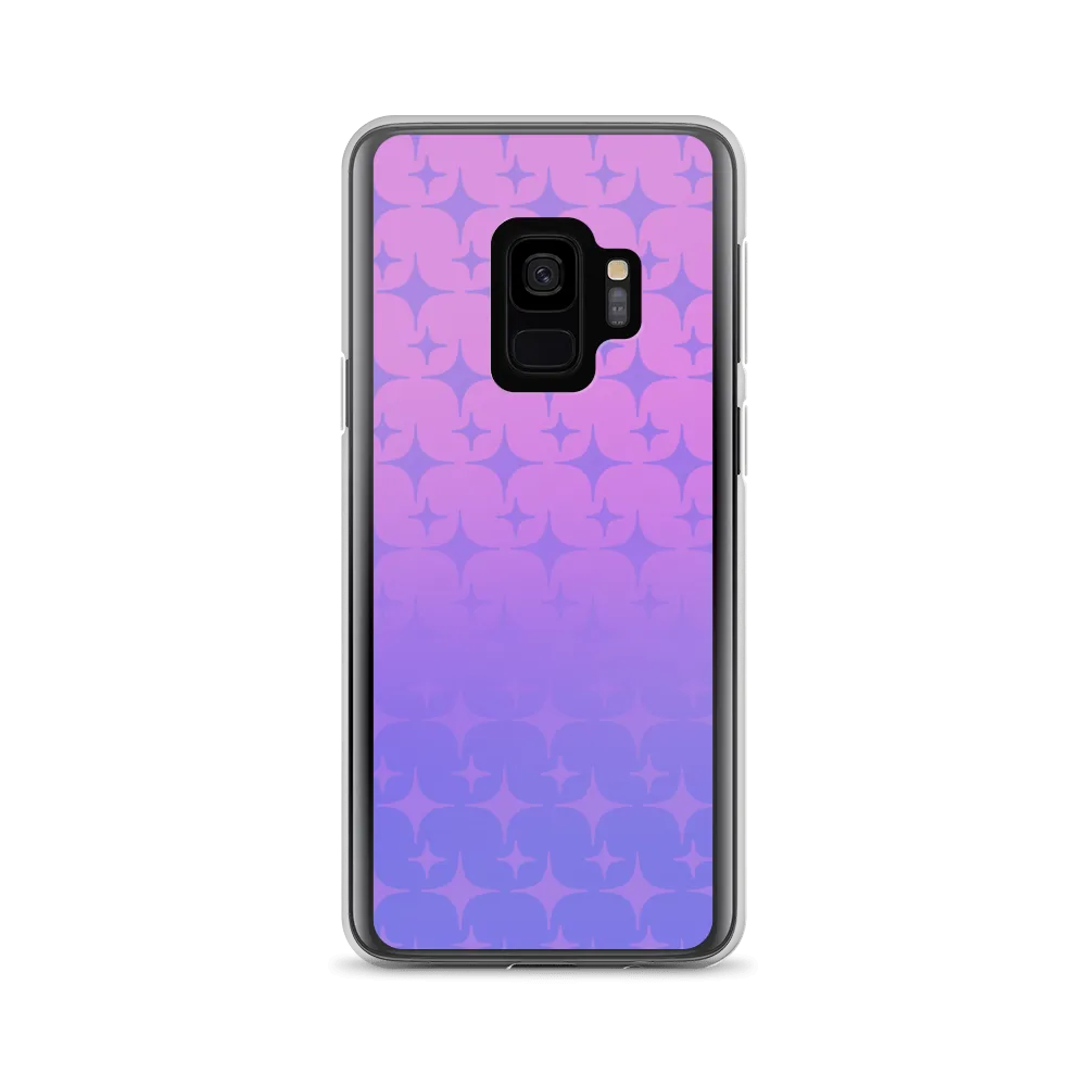 Purple Ghost Sparkle Phone Case (Samsung Galaxy S7/S7 Edge/S8/S8 /S9/S9 /S10/S10 /S10e/S20/S20 Plus/S20 Ultra)