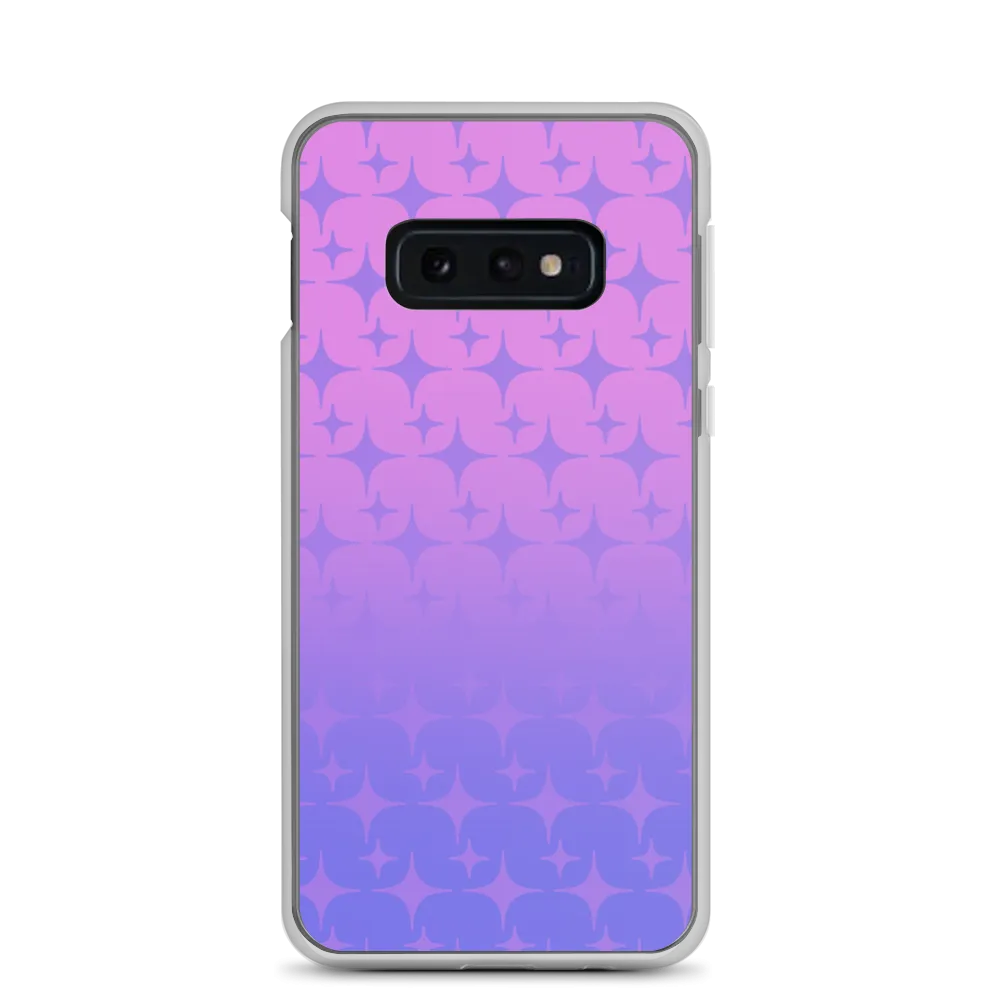 Purple Ghost Sparkle Phone Case (Samsung Galaxy S7/S7 Edge/S8/S8 /S9/S9 /S10/S10 /S10e/S20/S20 Plus/S20 Ultra)