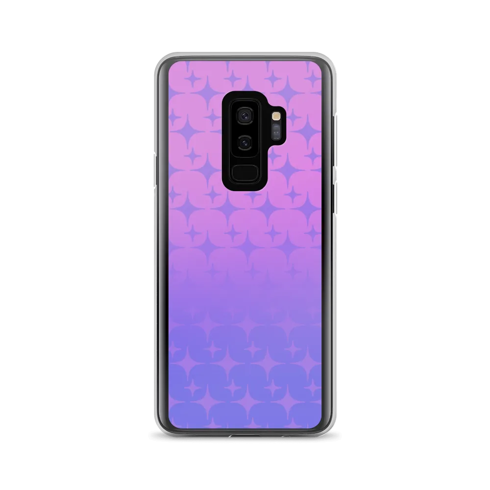 Purple Ghost Sparkle Phone Case (Samsung Galaxy S7/S7 Edge/S8/S8 /S9/S9 /S10/S10 /S10e/S20/S20 Plus/S20 Ultra)