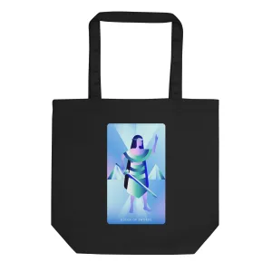 Queen of Swords Eco Tote Bag