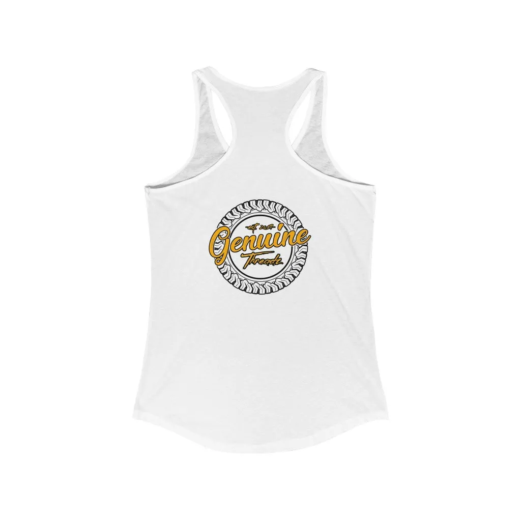 "Mud Addiction" Women's Ideal Racerback Tank