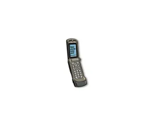"New Phone Who Dis" Razr Lapel Pin